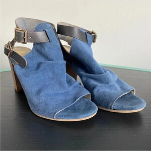 KENTIA | Italian Leather Strap  Sandal with Heel